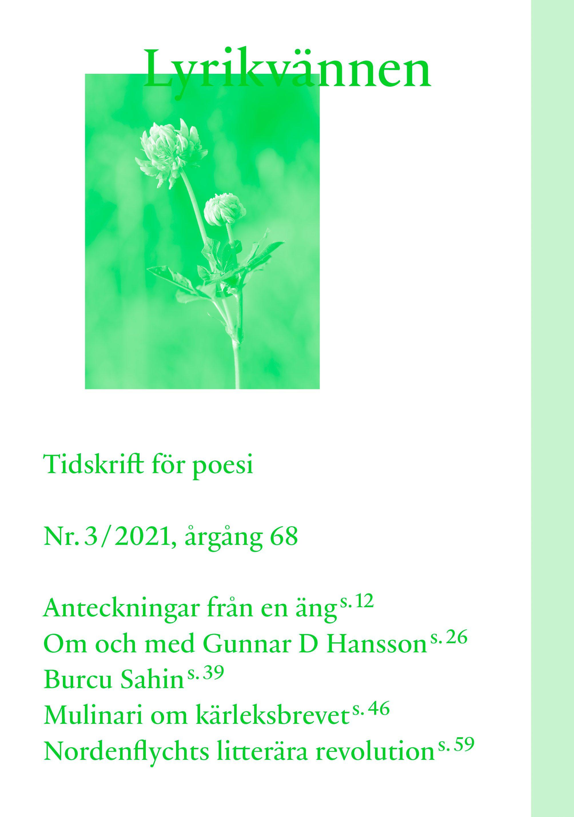 Omslag för Nr. 3, 2021