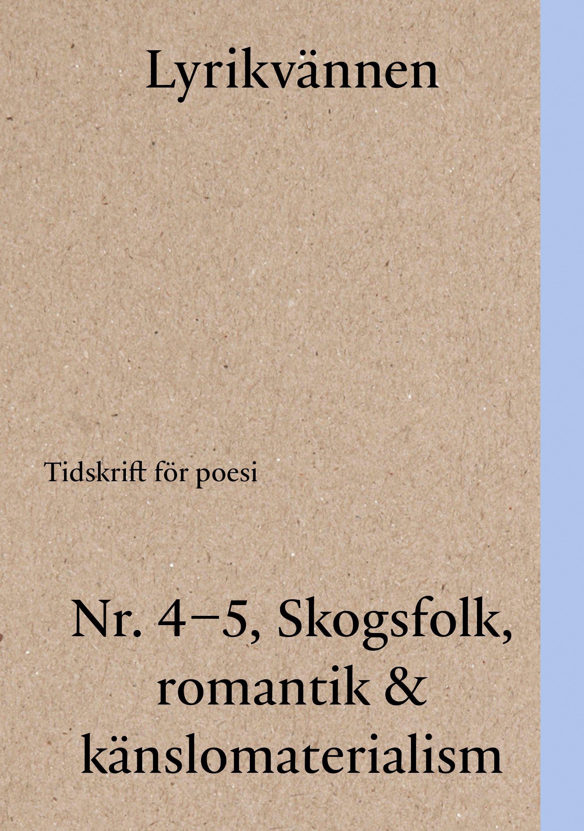 Omslag för Nr. 4–5, 2022